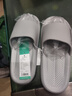 百慕傾臣踩屎感拖鞋男士夏季外穿2025新款室內家居厚底防滑eva涼拖鞋夏天 灰色【3.0EVA踩屎感】 42-43 適合41-42（內長(cháng)265mm） 曬單實(shí)拍圖