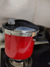WONDERCHEF【140Kpa超高壓】旺達香福日本國民品牌壓力鍋家用高壓鍋紅色5.0L 曬單實(shí)拍圖
