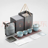 唐豐李桂蓮汝窯旅行茶具套裝便攜茶壺茶杯高端茶具禮物喬遷節日伴手禮 曬單實(shí)拍圖
