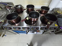 微致商用電磁爐多頭3500W大功率四頭6眼電磁灶麻辣燙電爐灶餐廳飯堂商業(yè)多眼煲仔爐電灶臺 六頭電磁爐（帶架子） 3500w（推薦） 曬單實(shí)拍圖