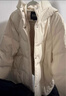 波司登（BOSIDENG）羽絨服商場(chǎng)熱賣(mài)同款女短款連帽合身外套本命年 【店長(cháng)推薦】暖絨米7C28 M 165/88A 體重約110-120斤 曬單實(shí)拍圖