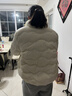 雪中飛輕薄羽絨服女短款秋冬新款顯瘦立領(lǐng)輕便保暖百搭薄外套 白色  M  曬單實(shí)拍圖
