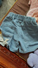 小豬班納女童牛仔短褲2026新款兒童夏季薄款透氣裙褲子女孩五分褲 【輕薄透氣涼爽不沾身】02 110 【推薦30-37斤】 曬單實(shí)拍圖