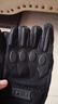 際華三零一九戰術(shù)手套冬季制新式加絨手套07防刮耐磨可觸屏戶(hù)外騎行內手套黑色 全指戰術(shù)手套【大號】 曬單實(shí)拍圖