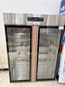 志高商用消毒柜雙門(mén)立式紫外線(xiàn)熱風(fēng)循環(huán)烘干一體大容量雙開(kāi)門(mén)不銹鋼飯店酒店餐飲消毒碗柜保潔柜 150-200人用【一星級 熱風(fēng)循環(huán) 無(wú)磁層架】 曬單實(shí)拍圖