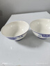 錦秋堂景德鎮青花瓷餐具 家用歐式單碗 飯碗任意組合釉下彩喬遷結婚禮物 6英寸面碗 曬單實(shí)拍圖