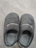 俞兆林（YUZHAOLIN）棉拖鞋男女冬季居家保暖棉拖鞋 YG307 曬單實(shí)拍圖