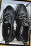 百麗厚底輕便健步鞋男戶(hù)外增高休閑運動(dòng)鞋A1980BM5 煙墨黑 44 曬單實(shí)拍圖