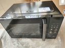 美的（Midea）微碳微波爐烤箱一體機900w微波1000w燒烤平板光波速熱23L容量變頻臻彩熒幕 （C32） 曬單實(shí)拍圖