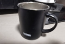 膳魔師（THERMOS）保溫杯340m男女士?jì)和R克咖啡杯伴手禮生日禮物JDG-351 黑色 曬單實(shí)拍圖