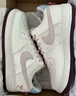 耐克（NIKE）NIKE女子空軍一號情人節限定款 AF1 運動(dòng)鞋IQ4937-161白36 曬單實(shí)拍圖