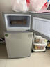 奧克斯小冰箱家用小型迷你冷藏冷凍兩用出租房宿舍用節能省電寢室辦公室電冰箱 【凈化去味】126銀色【高效保鮮 銅管速冷】22L 曬單實(shí)拍圖