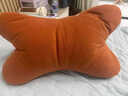 唐裔立體三角釋壓骨頭枕枕頭枕芯角骨枕頭護頸椎枕芯反弓支撐硬枕成人 落日橘【55*33*33cm】/一只 無(wú)規格 曬單實(shí)拍圖