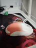 狼蛛（AULA）SC360/620/580無(wú)線(xiàn)游戲鼠標有線(xiàn)藍牙三模鼠標人體工學(xué)輕量化設計六檔DPI可調節1K回報率電競鼠標 SC360SE桃花粉【贈防滑貼】 曬單實(shí)拍圖