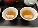 蘇氏陶瓷卵青功夫茶杯開(kāi)片冰裂品茗杯兩個(gè)裝簡(jiǎn)裝款 曬單實(shí)拍圖
