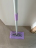 妙潔平板拖把 夾布34cm共1布 桿長(cháng)129cm家用一拖凈懶人專(zhuān)用墩布地板拖 曬單實(shí)拍圖