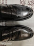 金利來(lái)（Goldlion）【春夏煥新】男鞋商務(wù)婚鞋皮鞋舒適樂(lè )福鞋G582330093AAA黑色41 曬單實(shí)拍圖