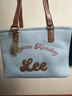 Lee手提單肩包大容量電腦包大學(xué)生托特包【春尚新】送女友送老婆禮物 曬單實(shí)拍圖
