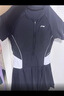 李寧（LI-NING）泳衣女連體裙式游泳衣遮肚顯瘦抗氯速干泳裝LNYT057-1 黑色 XXL 曬單實(shí)拍圖