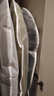 南極人（Nanjiren）衣服防塵罩大衣西裝透明掛衣袋加厚可水洗羽絨服防塵保護套 中號 曬單實(shí)拍圖