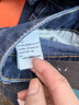 HLA海瀾之家牛仔褲男三國演義直筒褲五袋款大碼褲子男 曬單實(shí)拍圖