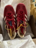 阿迪達斯（adidas）（adidas）三葉草男女鞋GAZELLE INDOOR低幫休閑鞋IF1808紅白37 曬單實(shí)拍圖