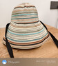 卡蒙（Kenmont）時(shí)尚洋氣彩條防曬帽子女加寬帽檐雙層加厚防紫外線(xiàn)盆帽km-6250 歡享假日 54cm-59cm 曬單實(shí)拍圖