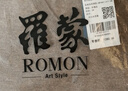 羅蒙（ROMON）100%純羊毛衫男秋冬季經(jīng)典基礎薄款V領(lǐng)毛衣男休閑針織衫打底衫男 曬單實(shí)拍圖