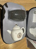 蘇氏陶瓷中國白旅行茶具套裝羊脂玉便攜式功夫茶具J0239 曬單實(shí)拍圖