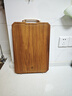 京東京造 菜板 砧板實(shí)木案板切菜雙面家用抗菌【花梨整木】40*28*2.5cm 曬單實(shí)拍圖