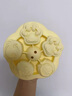 AILUKI日本寶寶輔食蒸糕模具貓爪嬰兒家用食品級硅膠可蒸煮工具米糕蛋糕 |秋梨黃| 套餐【模具+油刷/送裱花袋*100】 曬單實(shí)拍圖