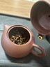 京東京造 宜興紫砂壺 手工【原礦紫泥】煮茶泡茶壺茶具 西施壺210ml 曬單實(shí)拍圖