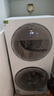 小天鵝（LittleSwan）滾筒洗衣機15公斤全自動(dòng)家用分區雙區洗懶人洗衣機5公斤上筒+10公斤下筒一級能效 TGG15E 滾筒 曬單實(shí)拍圖