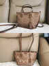 匠心手工坊適用于coach蔻馳菜籃子包肩帶taxi21托特包改造延長(cháng)包帶 Taxi21（棕色）肩帶81cm 無(wú)規格 曬單實(shí)拍圖