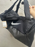 耐克（NIKE）男女訓練包 旅行包單肩包行李包桶包休閑包DM3976-010 黑 曬單實(shí)拍圖