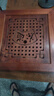 鋼盾花梨木實(shí)木茶盤(pán)嵌入式茶幾茶臺茶桌漏水板風(fēng)套裝茶具直銷(xiāo)紅木蓋板 花梨木梅花豎款34*37不含托盤(pán) 曬單實(shí)拍圖