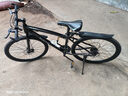 麥希自行車(chē)山地車(chē)雙碟剎男女學(xué)生成年人青少年通勤車(chē)變速公路單車(chē) 森林狼硬叉輻條輪黑色 26寸21速 曬單實(shí)拍圖