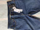 京東京造牛仔褲男重磅新品四季舒適百搭男士休閑褲直筒褲子男 深藍色 36 曬單實(shí)拍圖