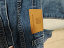 JEEP SPIRIT高端牛仔褲男士2025秋季直筒新款彈力寬松長(cháng)褲2516 磨白藍色 30 曬單實(shí)拍圖