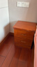 豪爽旭輝實(shí)木雙抽床頭柜簡(jiǎn)約現代收納小柜子香樟木宿舍臥室整裝儲物柜 板栗色2號床頭柜 曬單實(shí)拍圖