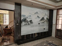 博拉帝新中式竹木纖維電視背景墻PET碳晶大板護墻板山水沙發(fā)墻木飾面板 新15 PET高光/(1.2米實(shí)心板)平方 曬單實(shí)拍圖