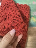 稻草人帽子女2025秋冬時(shí)尚百搭針織帽甜美可愛(ài)毛線(xiàn)帽新款潮流洋氣套頭帽 紅色【帽子圍巾兩用】 曬單實(shí)拍圖