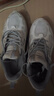李寧休閑鞋男鞋子春季新款低幫軟厚底減震潮流老爹鞋緩沖運動(dòng)跑步透氣 云霧白/硬幣灰 42 【官方正品】 曬單實(shí)拍圖