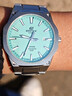 卡西歐【京東奧萊】手表男士EDIFICE時(shí)尚休閑石英日韓表送男友禮物 螢石綠色（新） 曬單實(shí)拍圖