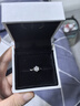 周梵生人工培育鉆石戒指女PT950鉑金六爪人造鉆戒一1克拉結婚女戒送老婆 培育鉆 D色 VVS凈度 3EX切工 【活動(dòng)】1克拉 曬單實(shí)拍圖