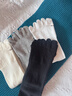 貓人女士按摩束腰五指襪【輕運動(dòng)系列】加高羅口抑菌分離式緩壓健康襪 曬單實(shí)拍圖