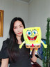 迪卡夢(mèng)（DEKAMO）正版海綿寶寶公仔派大星玩偶毛絨玩具章魚(yú)哥布娃娃兒童生日禮物女 海綿寶寶，小號30厘米 正版授權，有防偽 曬單實(shí)拍圖