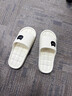 潔麗雅（Grace）買(mǎi)一送一拖鞋女士夏季新款居家室內洗澡防滑一對情侶可愛(ài)涼拖男款 白色+黑色【2雙裝】 38-39 女+42-43男 曬單實(shí)拍圖