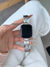 適用applewatch11不銹鋼帶蘋(píng)果手表帶iwatchs10表帶ultra3高級男女se3金屬腕帶愛(ài)馬仕鏈式H鋼帶 【銀色】Grand/HFin愛(ài)馬不銹鋼細 38/40/41/42mm表盤(pán)通用 曬單實(shí)拍圖