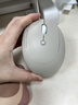 山業(yè)人體工學(xué)無(wú)線(xiàn)藍牙雙模鼠標 豎握式 全靜音按鍵 輕量小饅頭日式滑鼠 充電式 中小手適用 辦公游戲 曬單實(shí)拍圖